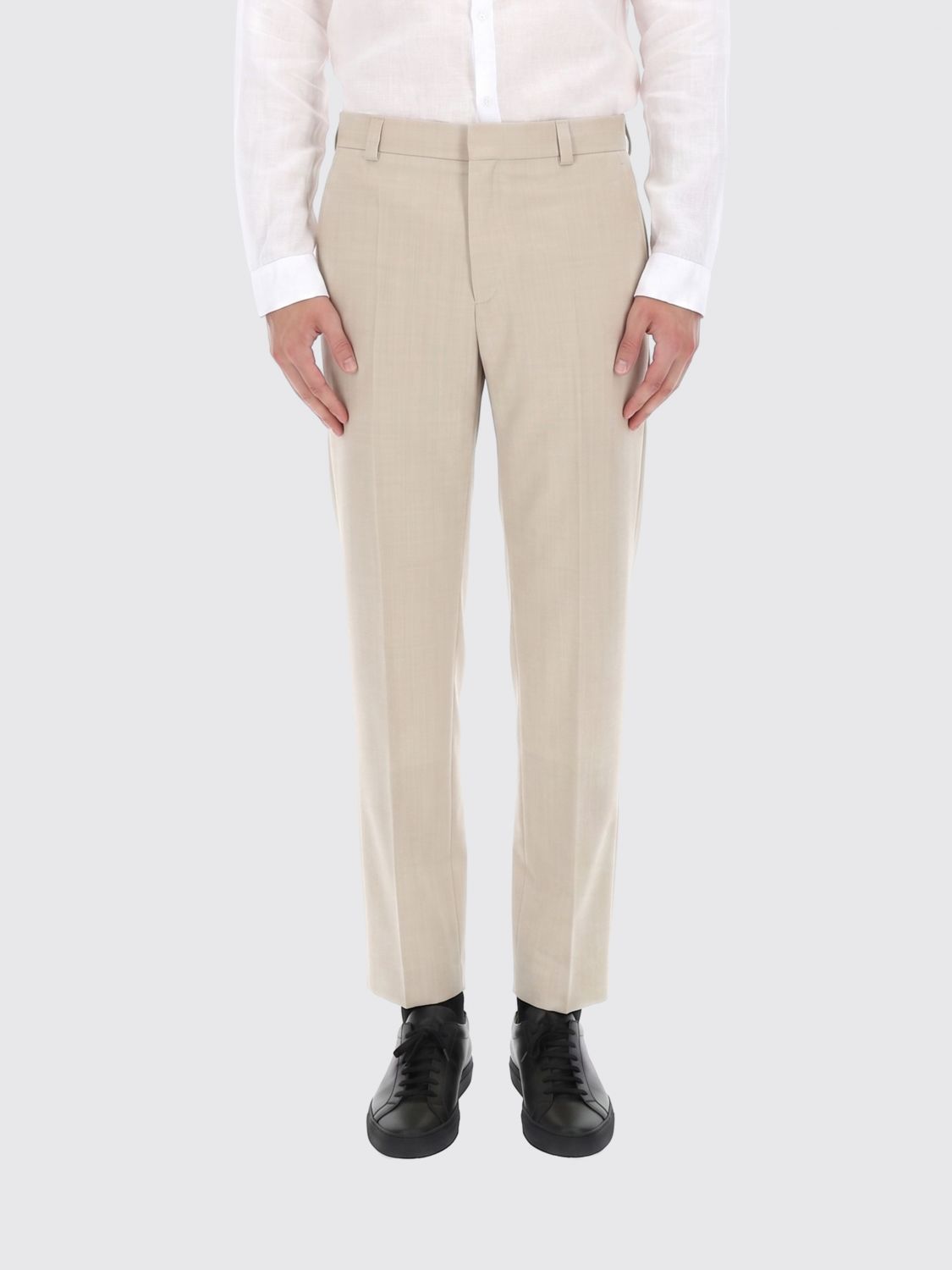 Pants Men color Beige