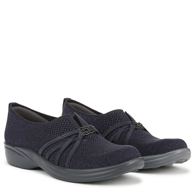 Women's Niche Slip On Shoes (Navy Blazer Knit Fabric)