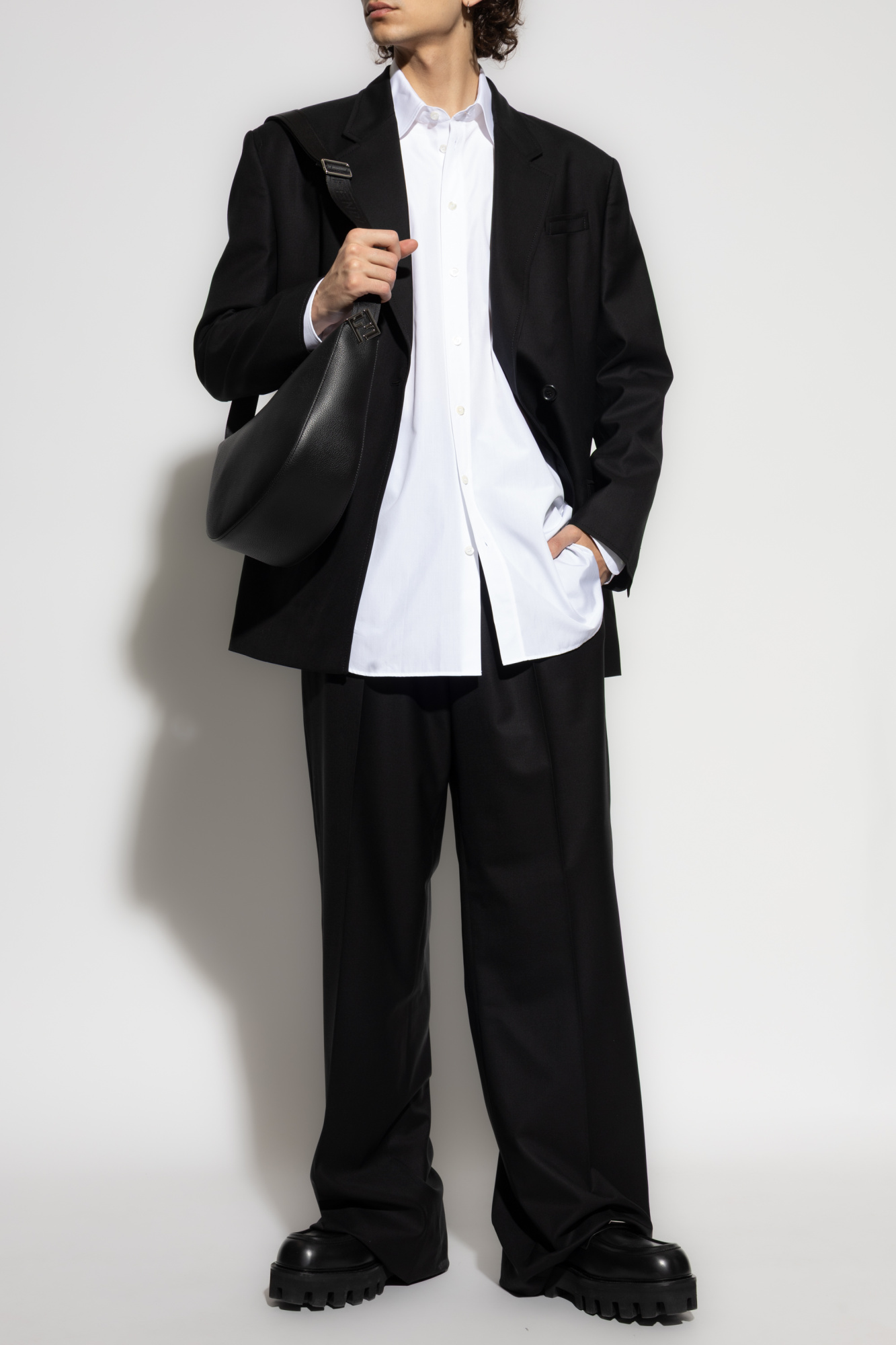 Shirt With Print, Men's, White