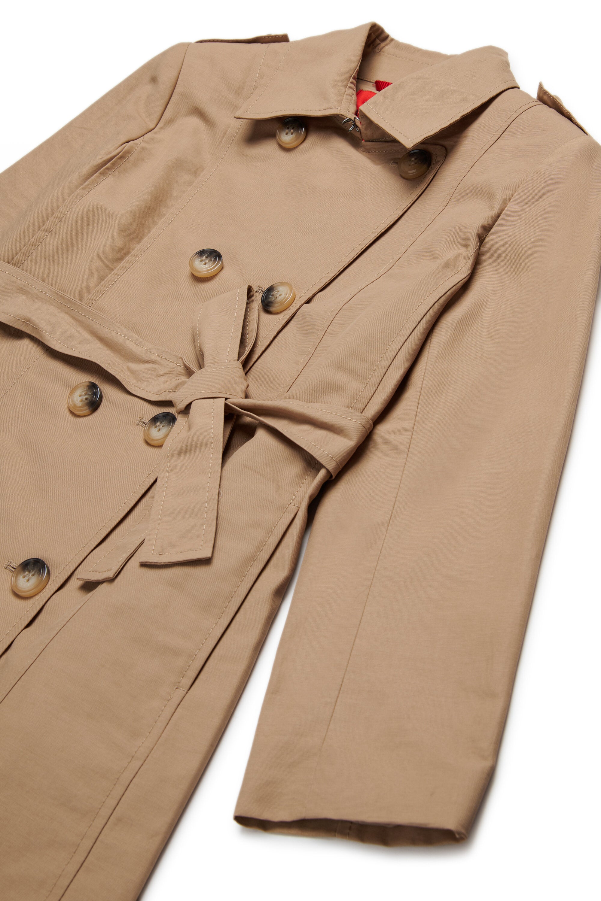 MAX & Co - Technical cotton trench coat - Girl - Beige