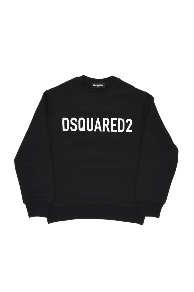 Boys Black Logo Sweatshirt
