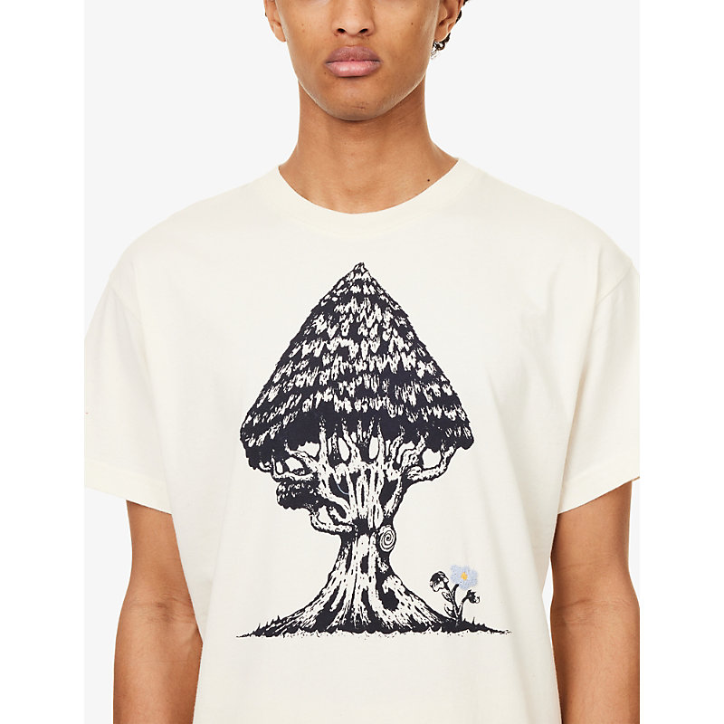 Mens Grateful Short-Sleeve Cotton T-Shirt