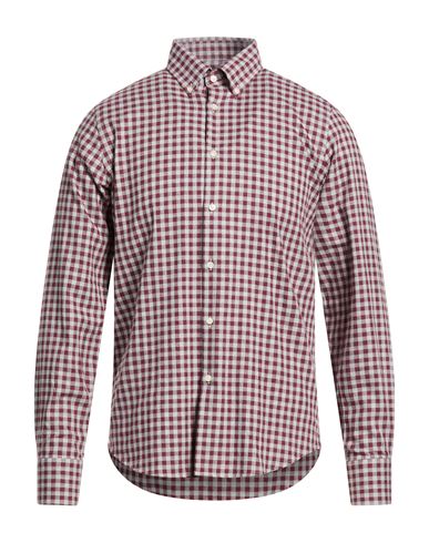 Man Shirt Garnet Size 15 ½ Cotton