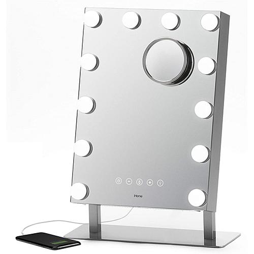 Hollywood Pro Bluetooth Vanity Mirror with USB Charging