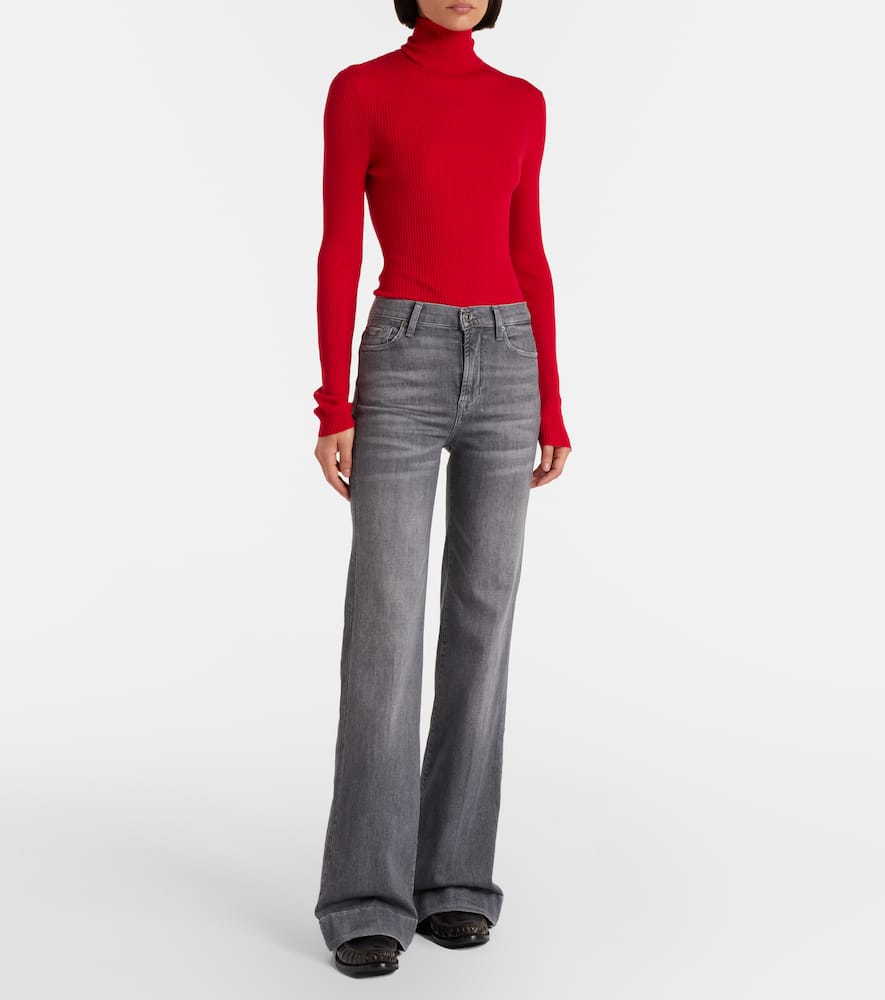 Modern Dojo high-rise flared jeans