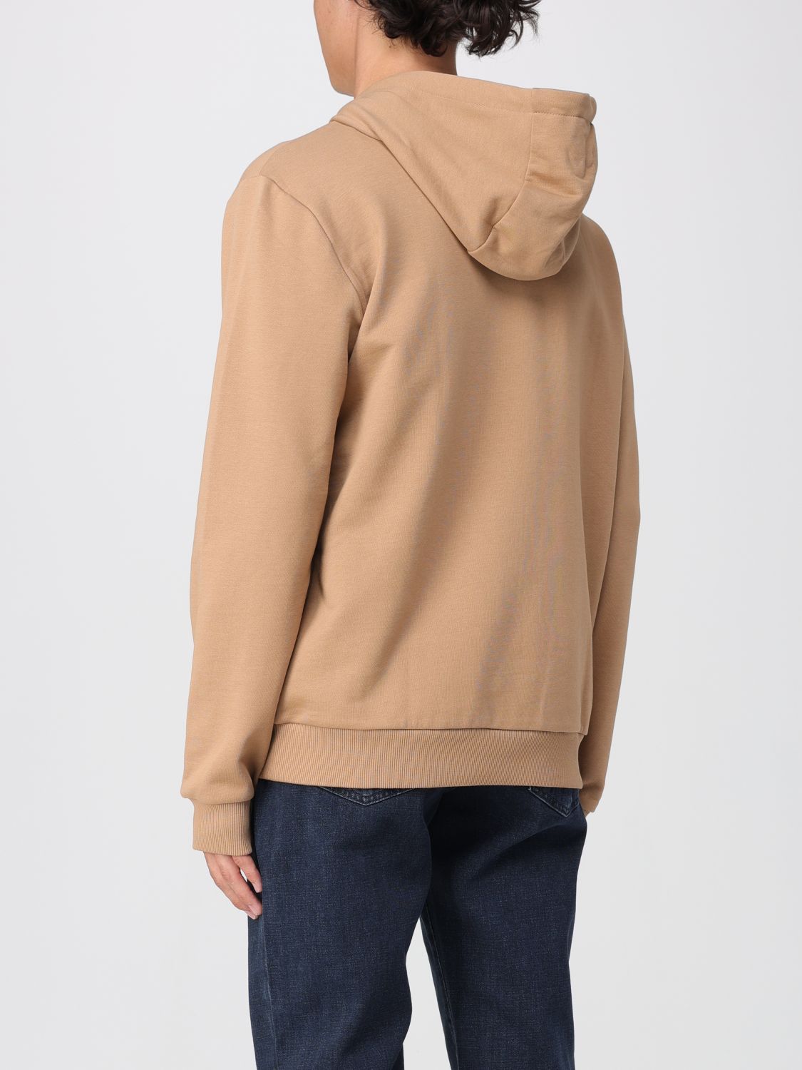 Sweatshirt Men color Beige
