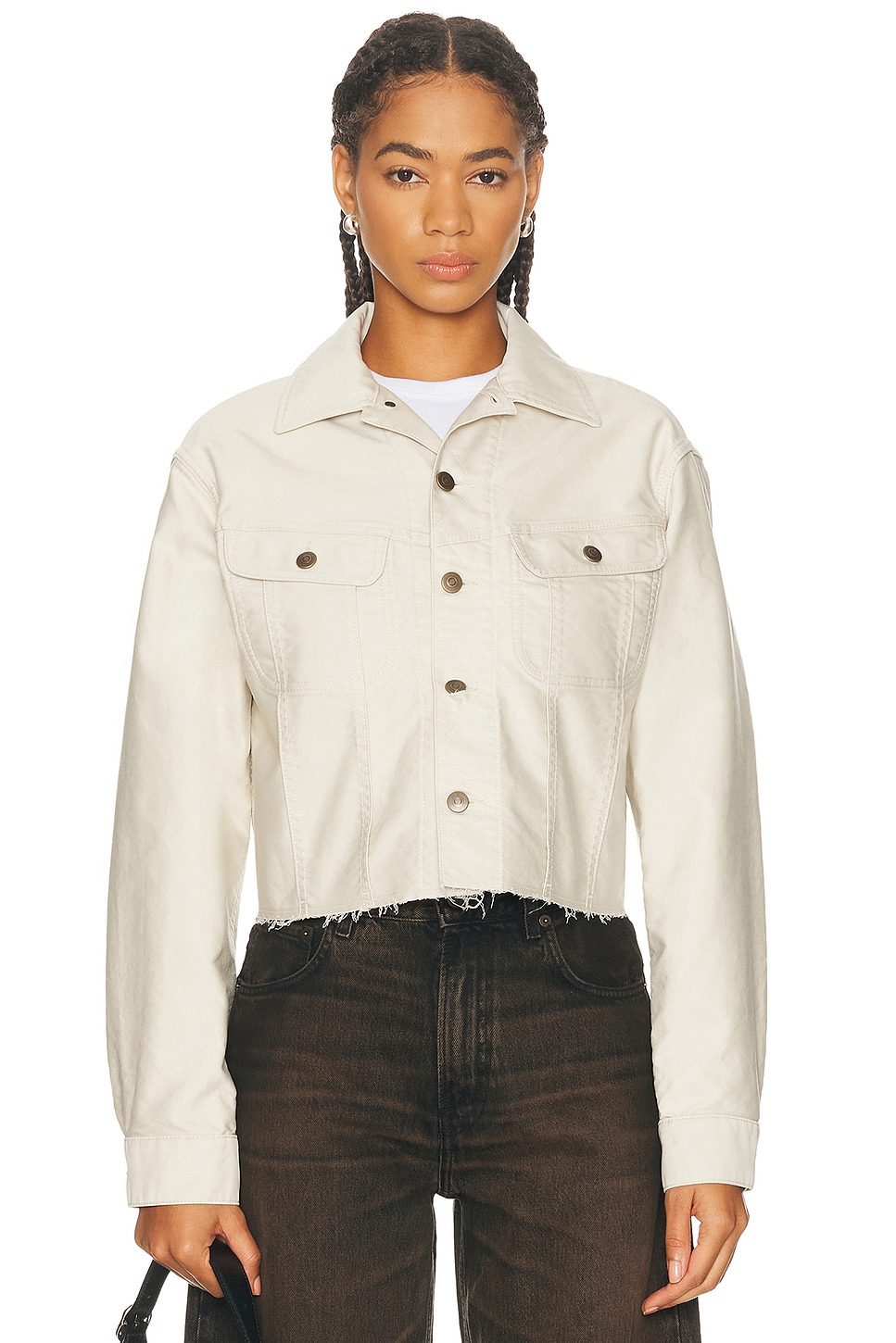 Maison Margiela Jacket in Murble - Beige. 42 also