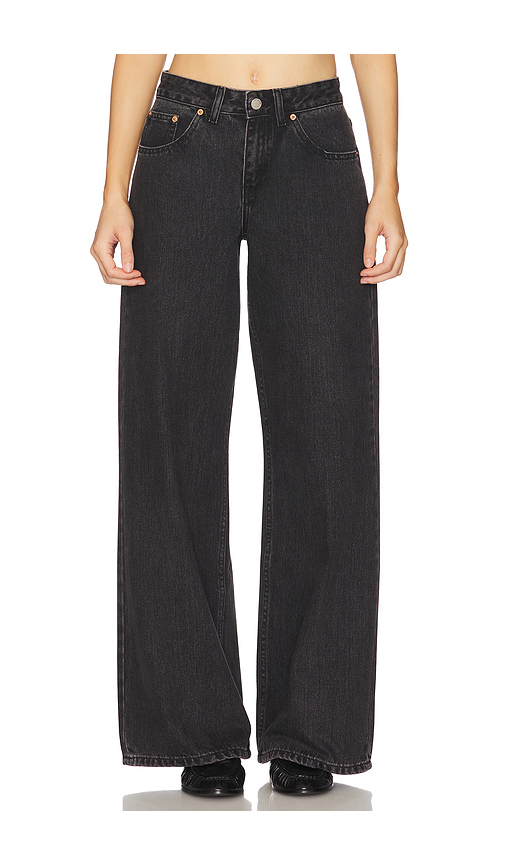Dr. Denim Rhue Wide Leg Jeans in Black. - 32 also , 25, 26, 27, 28, 29