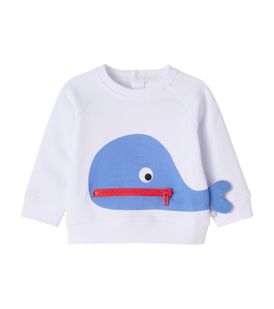 Baby printed cotton jersey sweatshirt