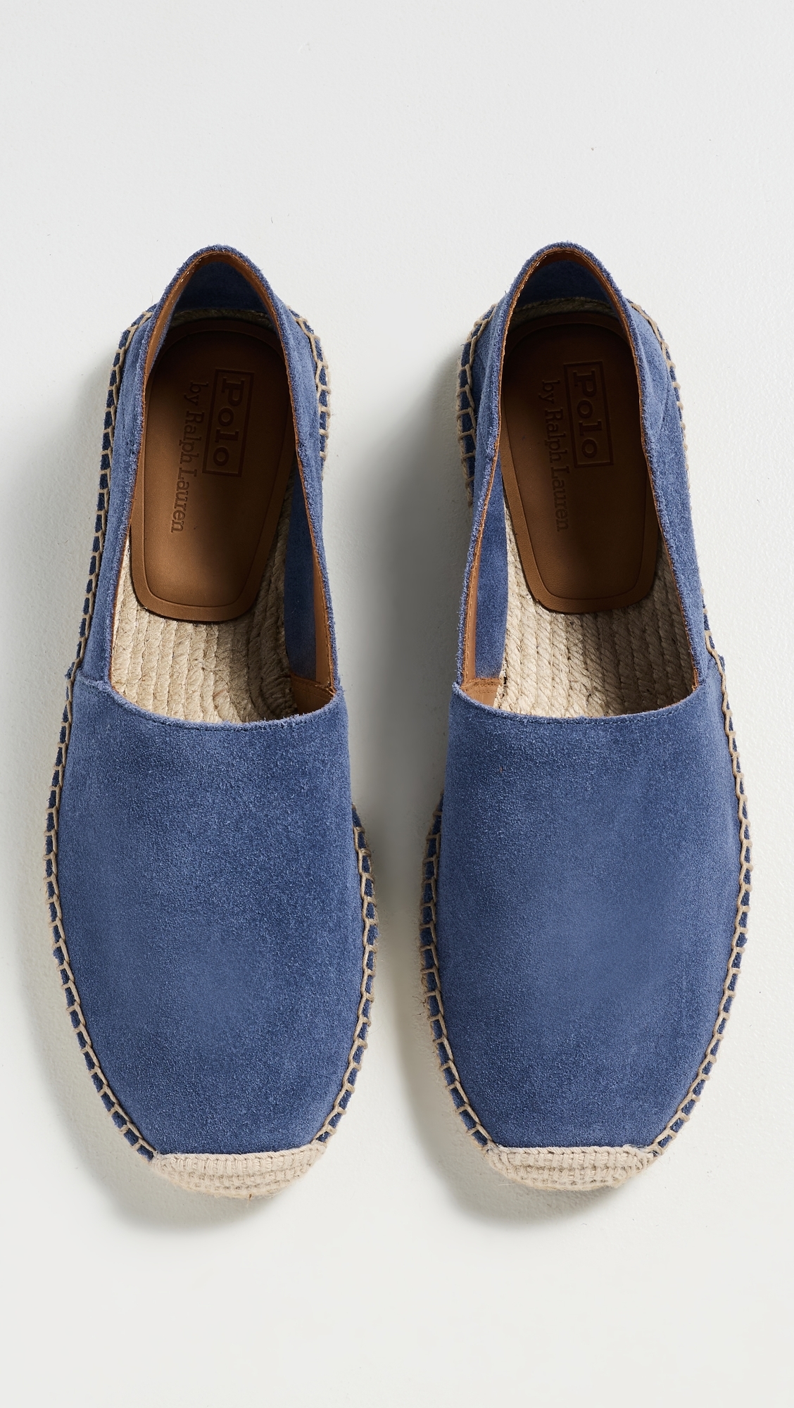 Cevio Suede Espadrilles Light Navy