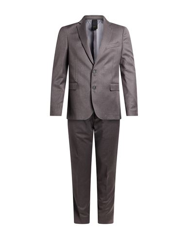 Man Suit Grey Size 36 Polyester, Viscose, Elastane