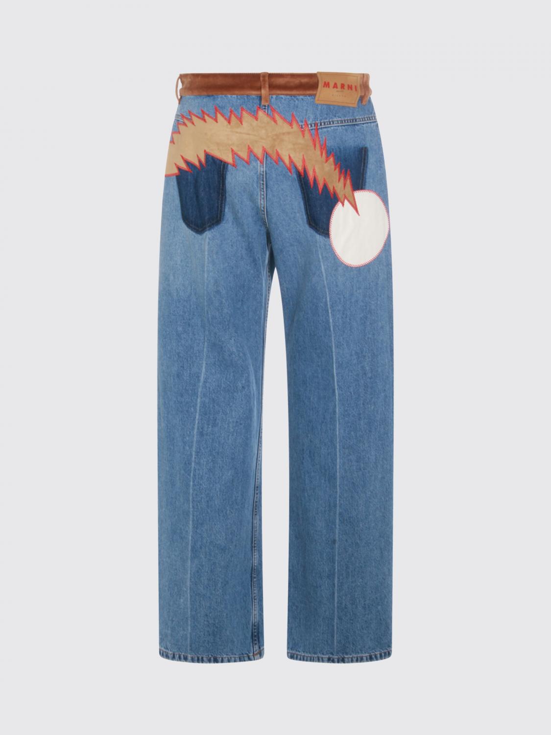 Jeans Men color Blue
