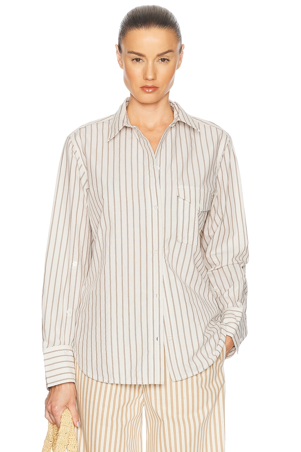 Citizens of Humanity Shay Shirt in Beige. - M also in