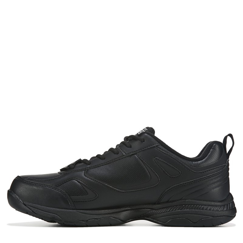 Work Men's Dighton Slip Resistant Work Sneakers (Black)