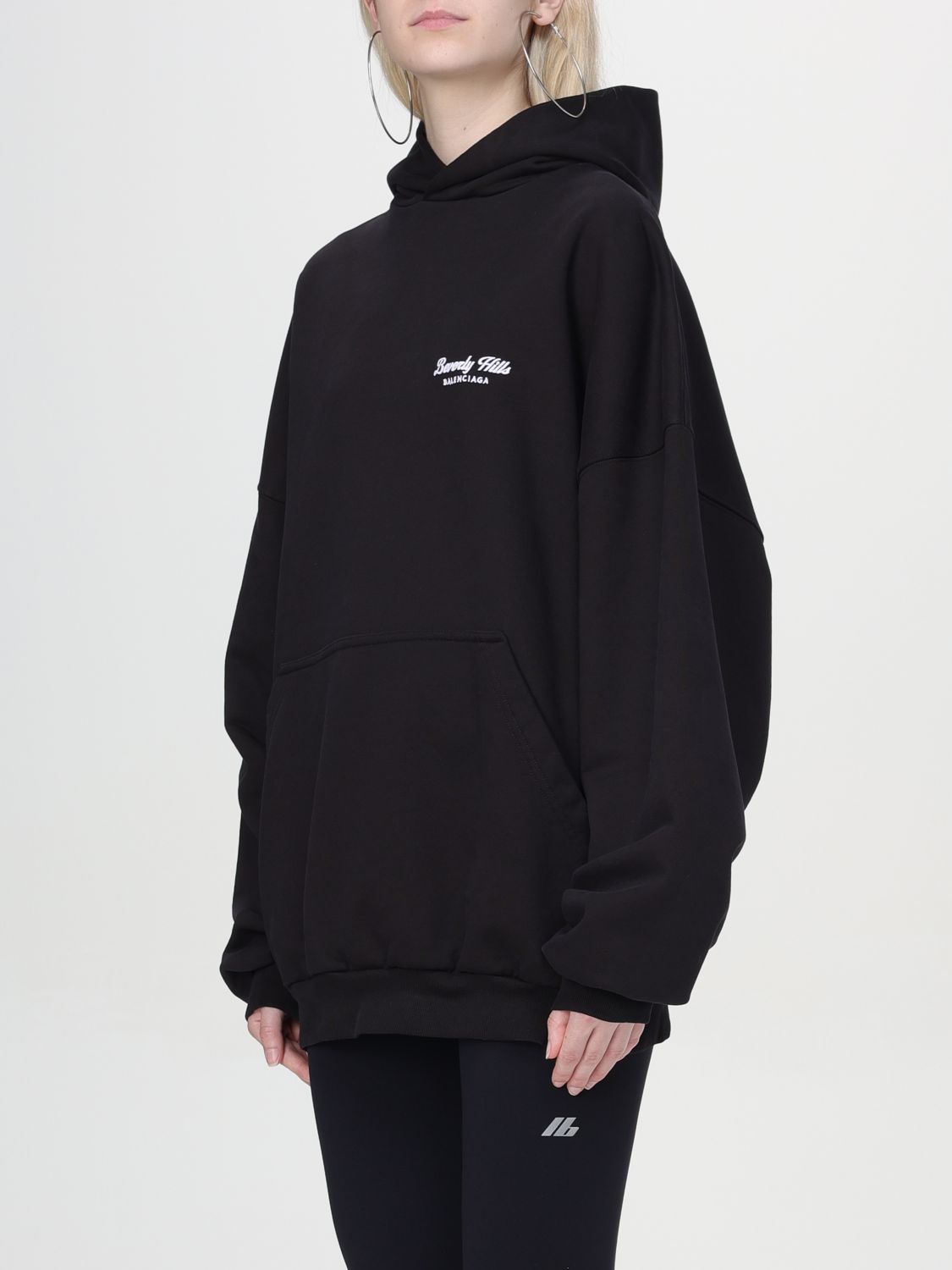 Sweatshirt Woman color Black