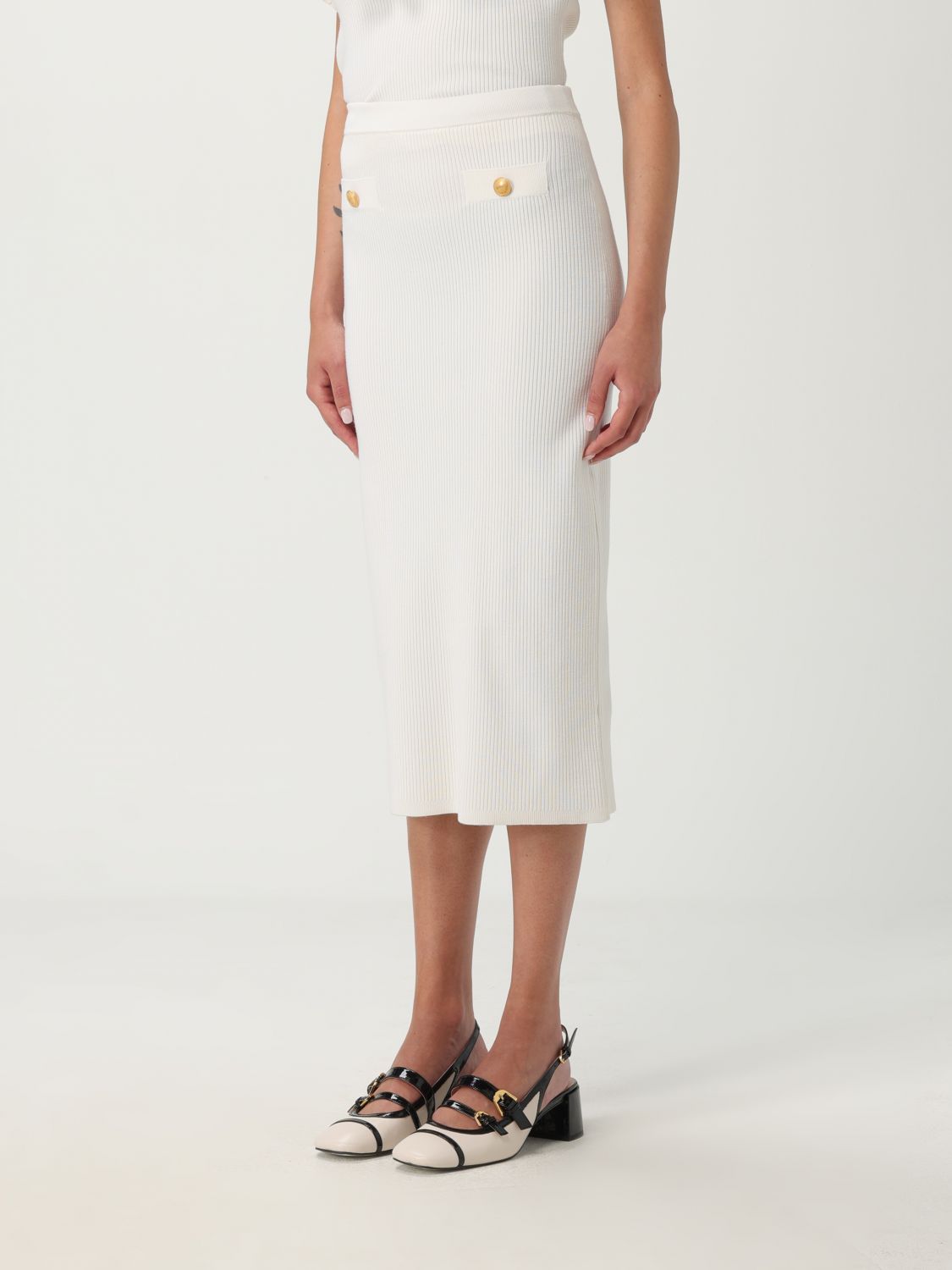 Skirt Woman color White