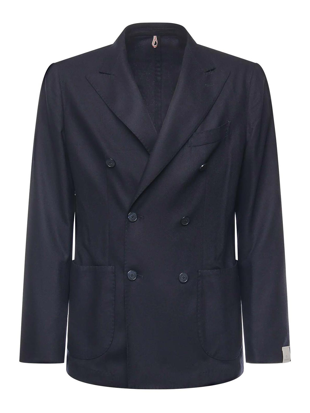 Double-Breasted Cashmere Blend Blazer