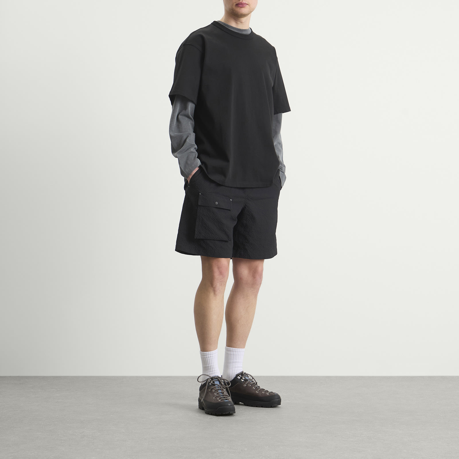 Men's Comfortable Banding Shorts Black