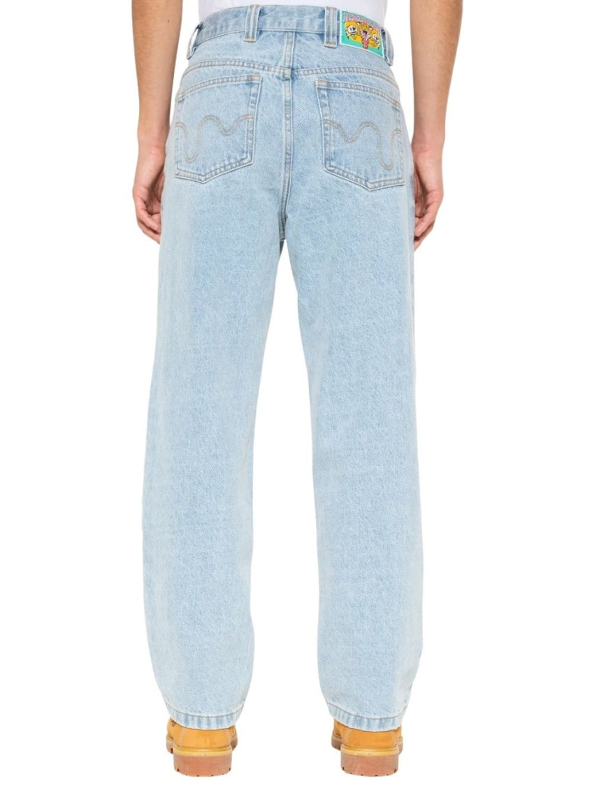 Running Dog Double Scoop Denim Pant