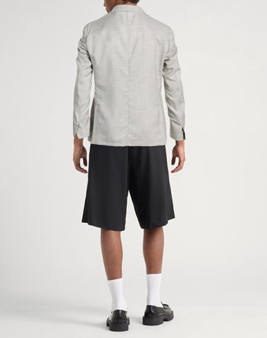 Platinum Man Blazer Light grey Size 40 Cashmere, Silk