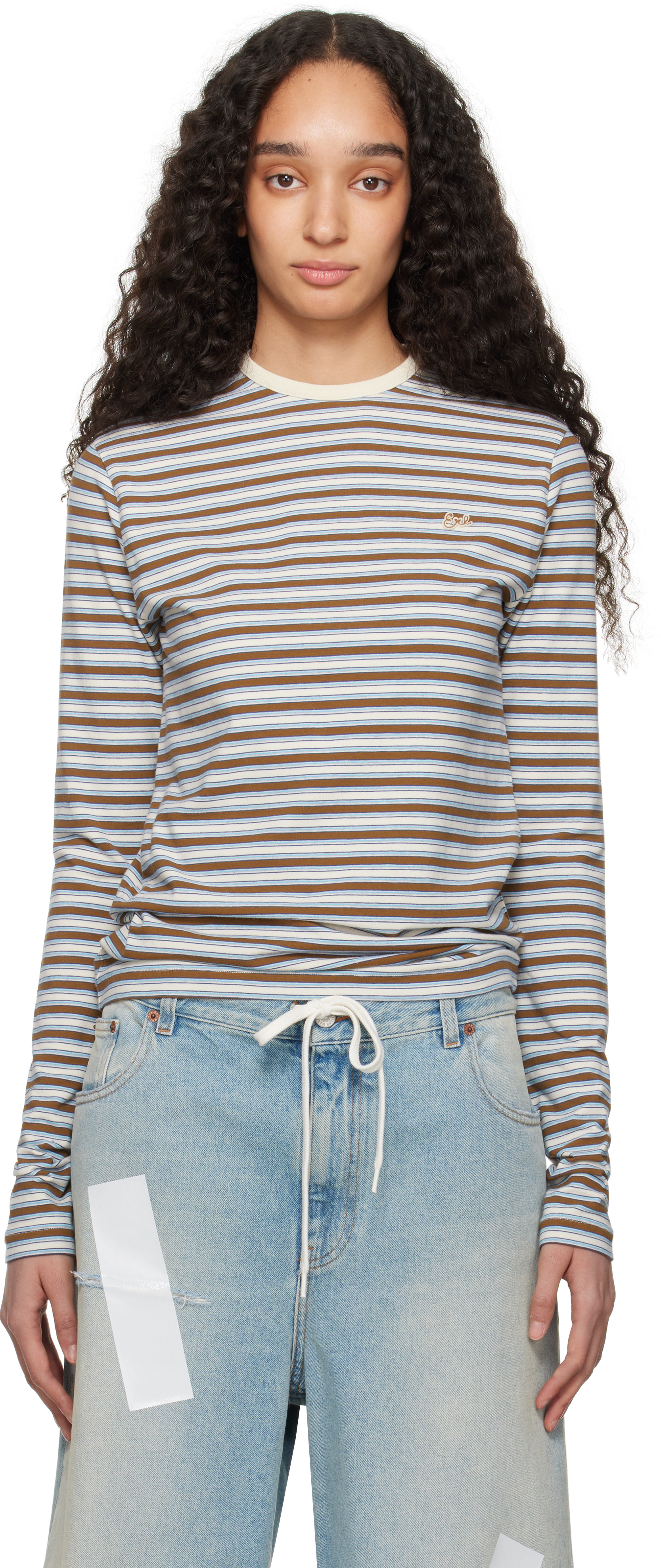 ERL Multicolor Striped Long Sleeve T-shirt