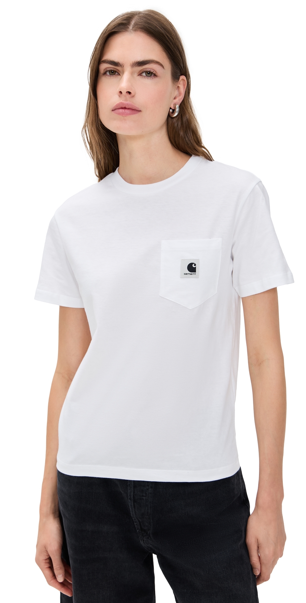 Carhartt WIP Short Sleeve Pocket Tee White