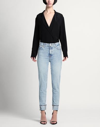 Woman Jeans Blue Size 25 Cotton, Tencel, Recycled cotton, Elastane