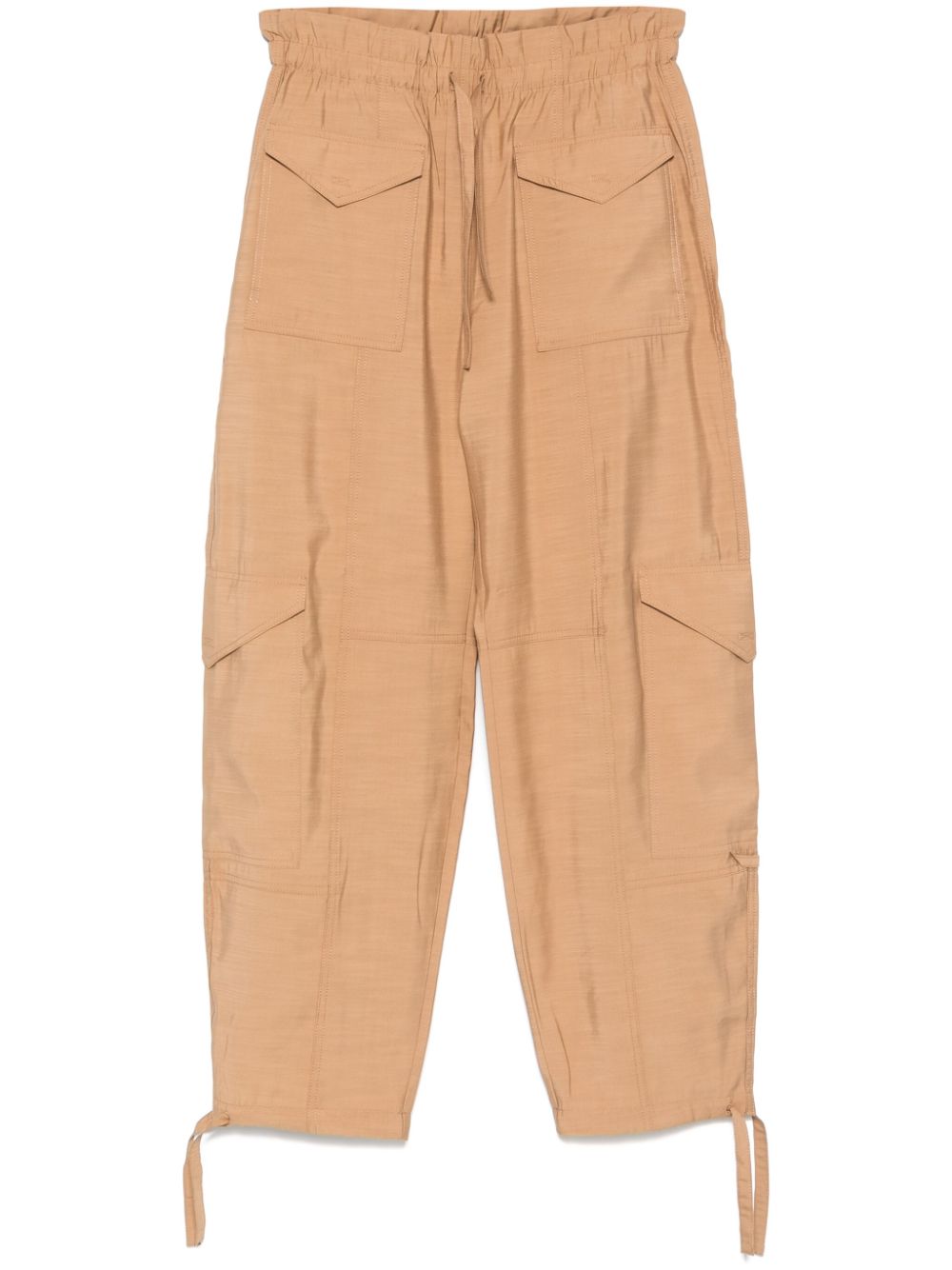 Drawstring trousers - Neutrals