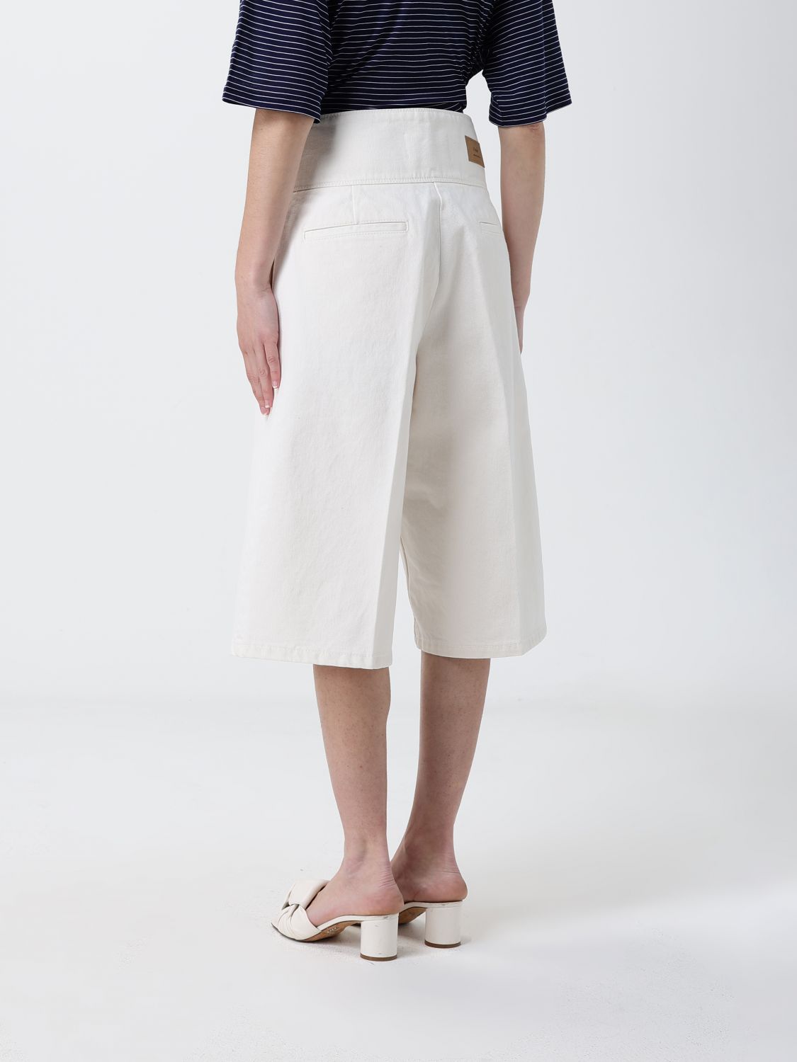Shorts Woman color Beige