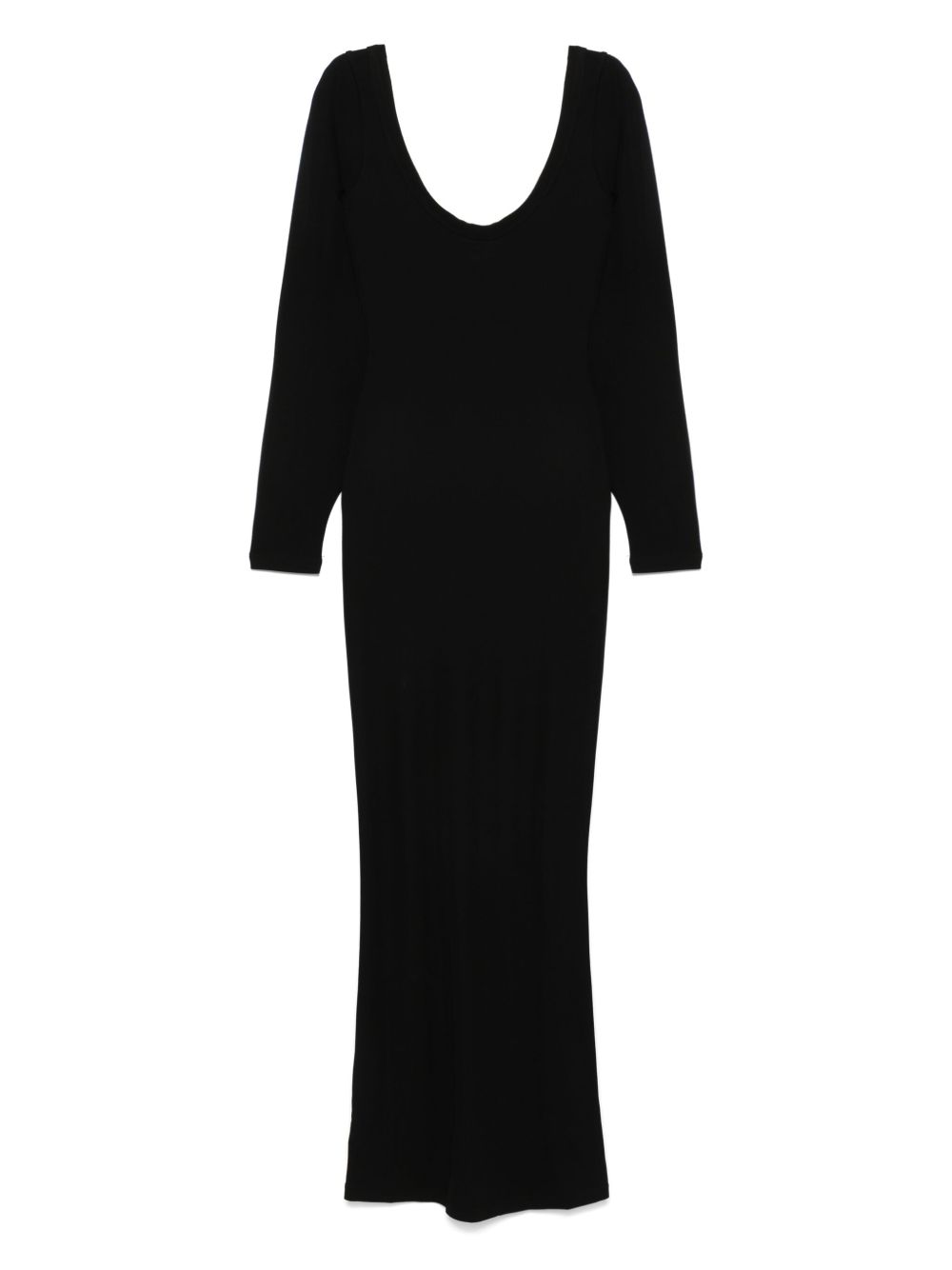 Aya Muse scoop-neck maxi dress - Black