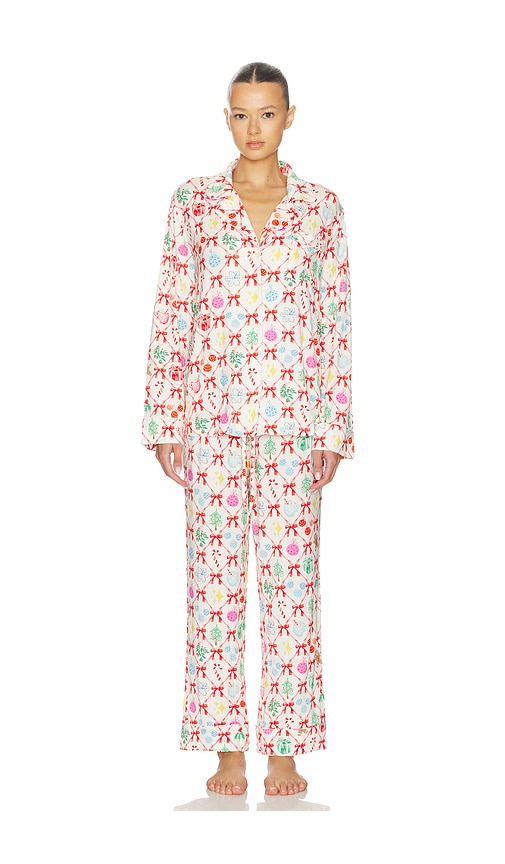 Show Me Your Mumu Classic PJ Set in White. - XXL also in L, M, S
