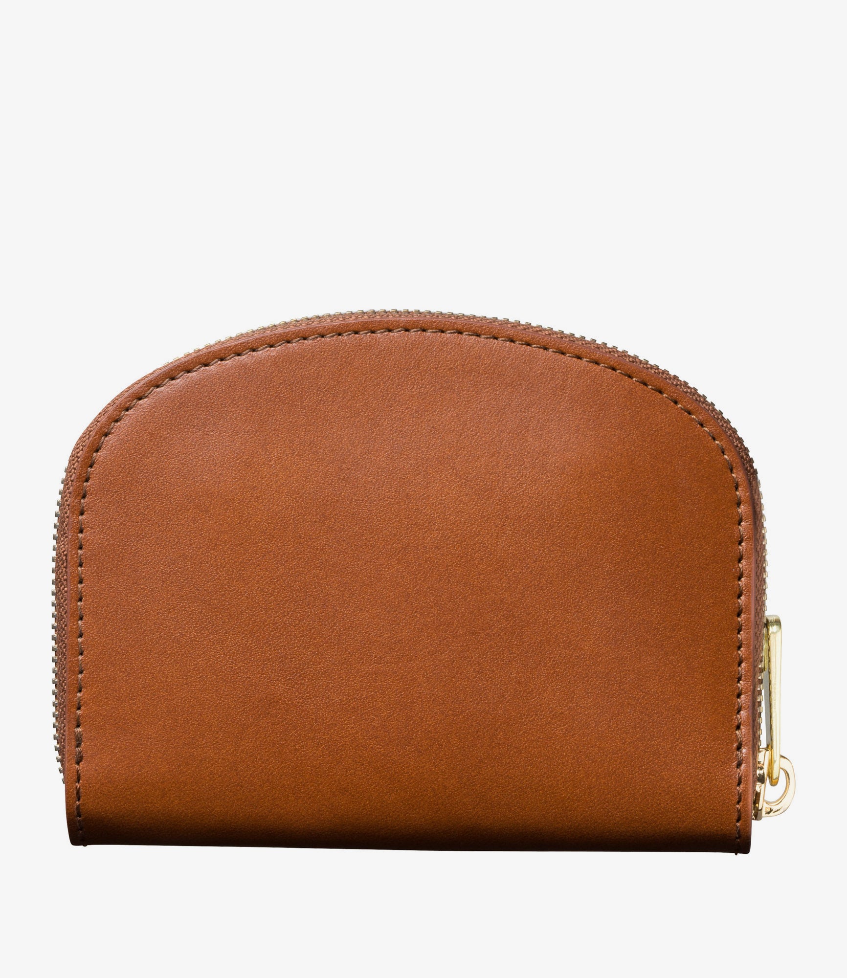 Demi-Lune compact wallet Hazelnut