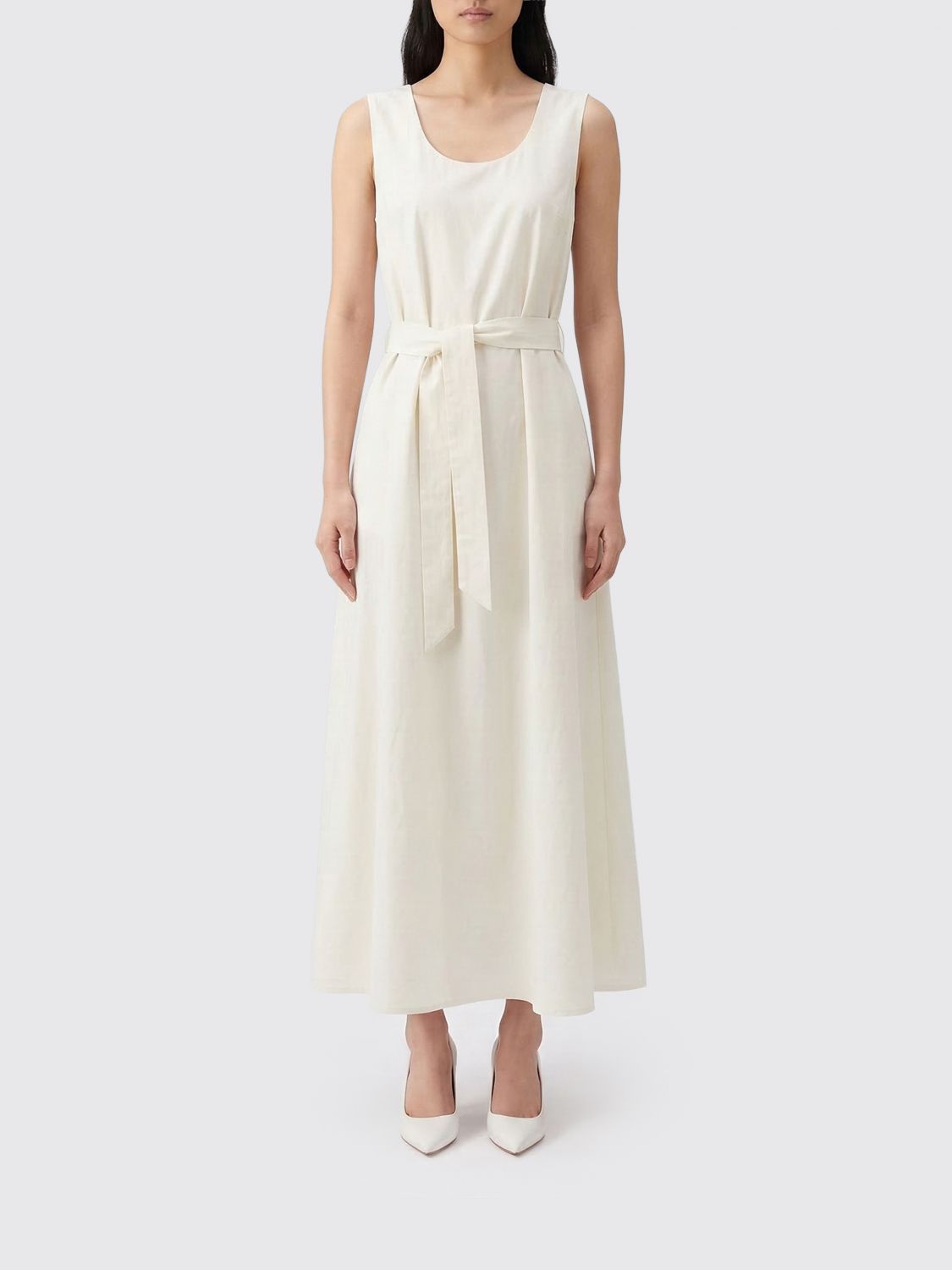 Dress Woman color Cream