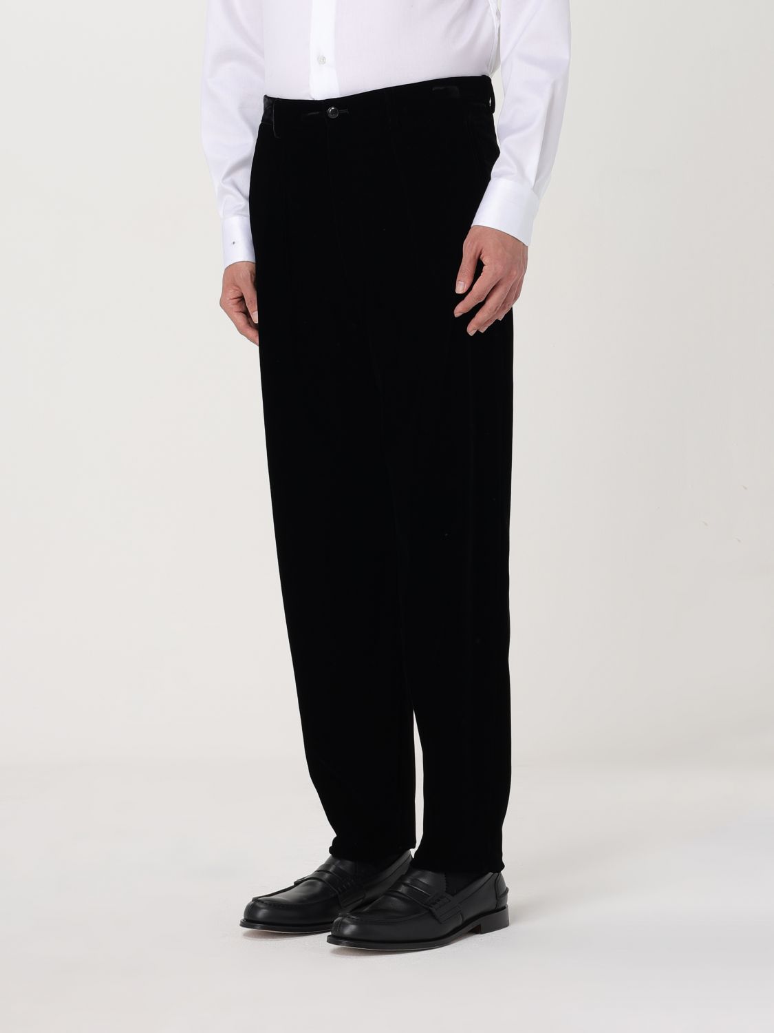 Pants Men color Black
