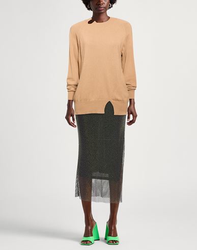 Woman Sweater Camel Size XL Viscose, Polyamide, Wool, Cashmere