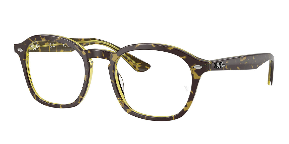 Ray-Ban RX5451F Asian Fit Men's Glasses, Tortoiseshe