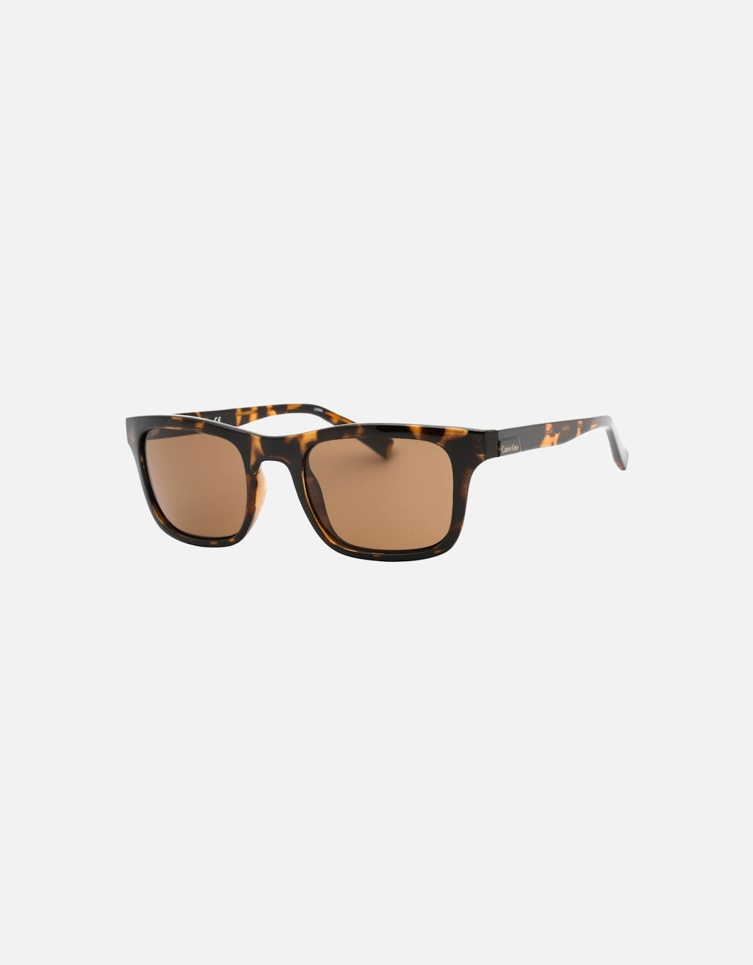 Men's Calvin Klein Brown Lens Tortoise Brown Sunglasses - Size: ONE size