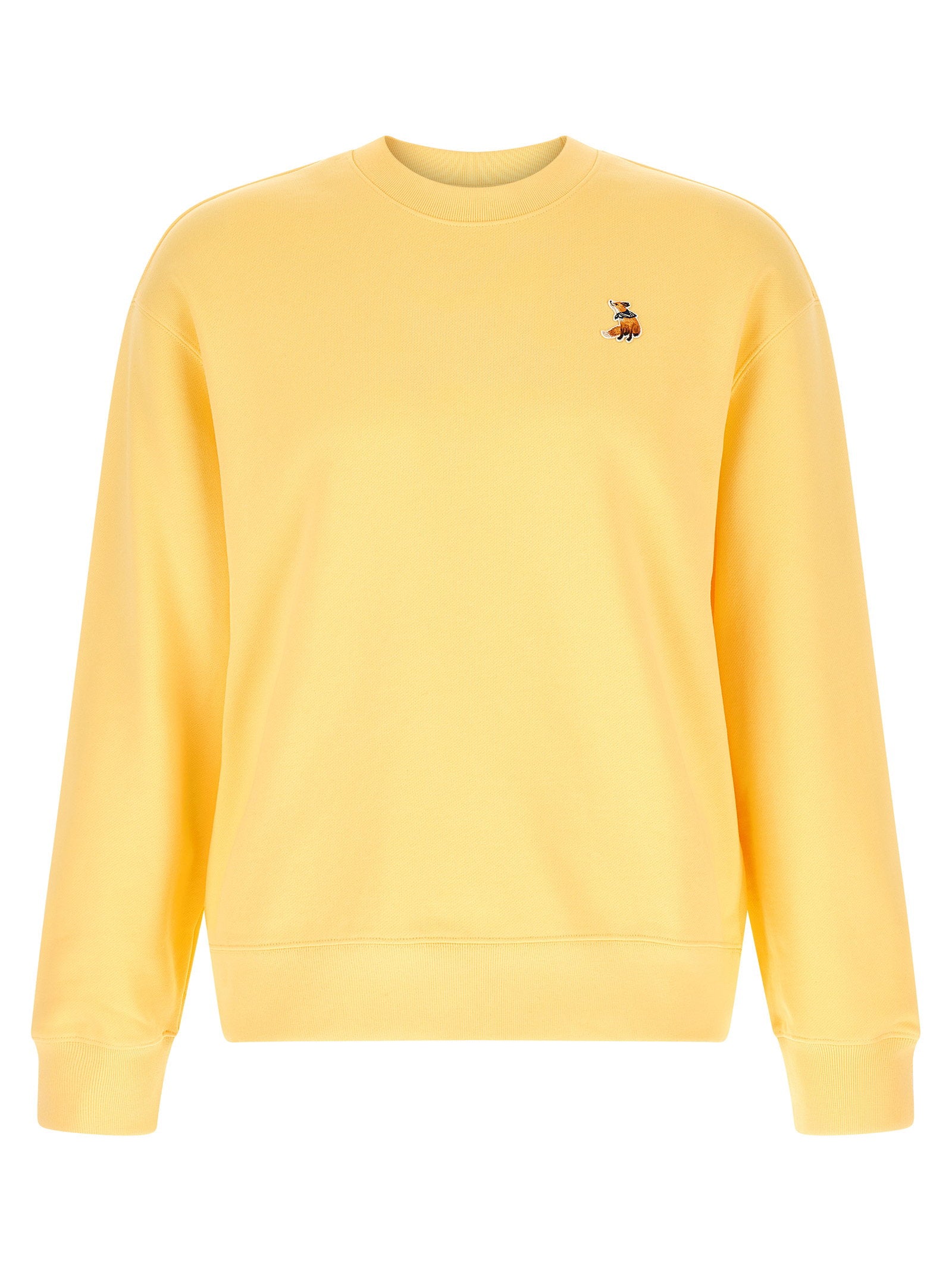Dreaming Fox Sweatshirt — Yellow