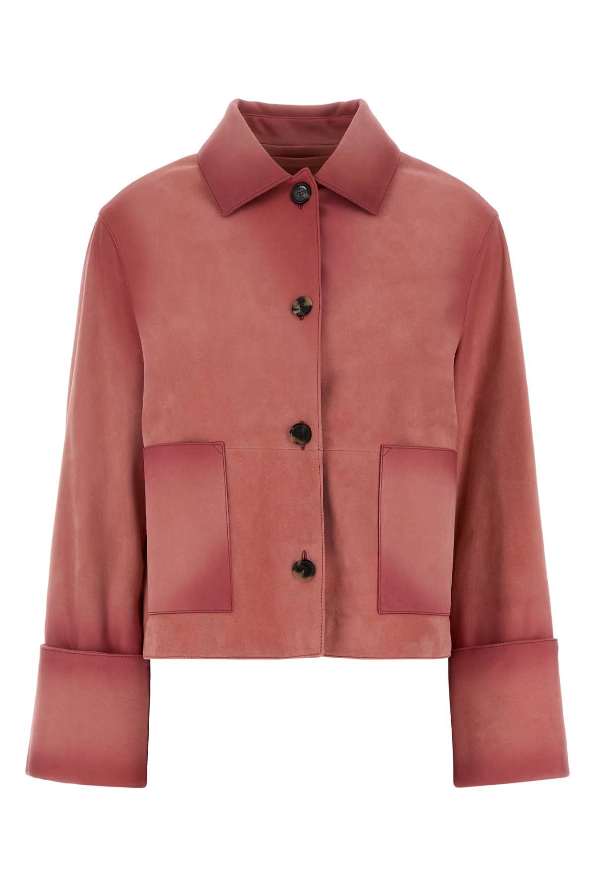 Turn-Up Jacket — Pink