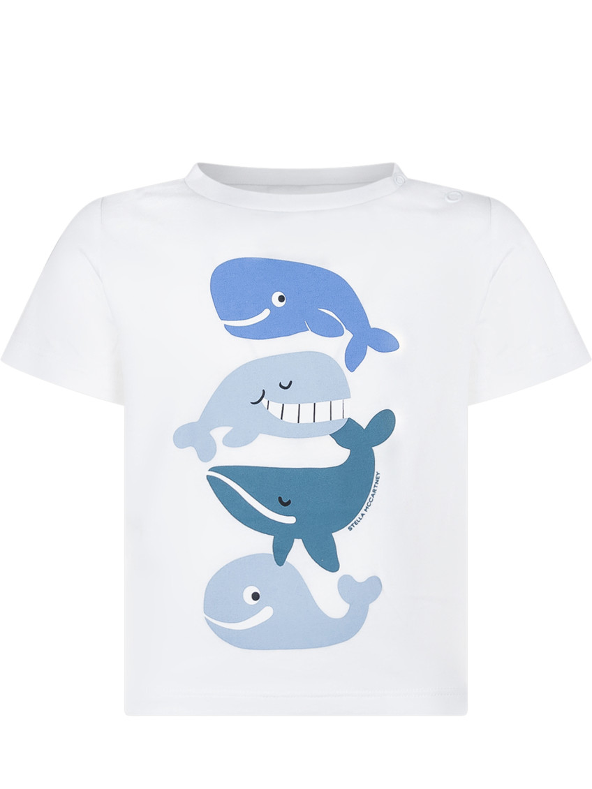 T-SHIRT-TOP White Cotton Short Sleeves T-shirt