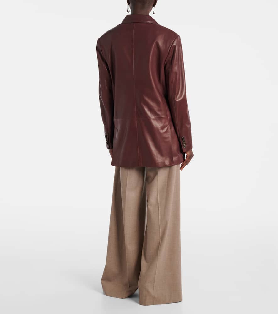 Duse leather jacket