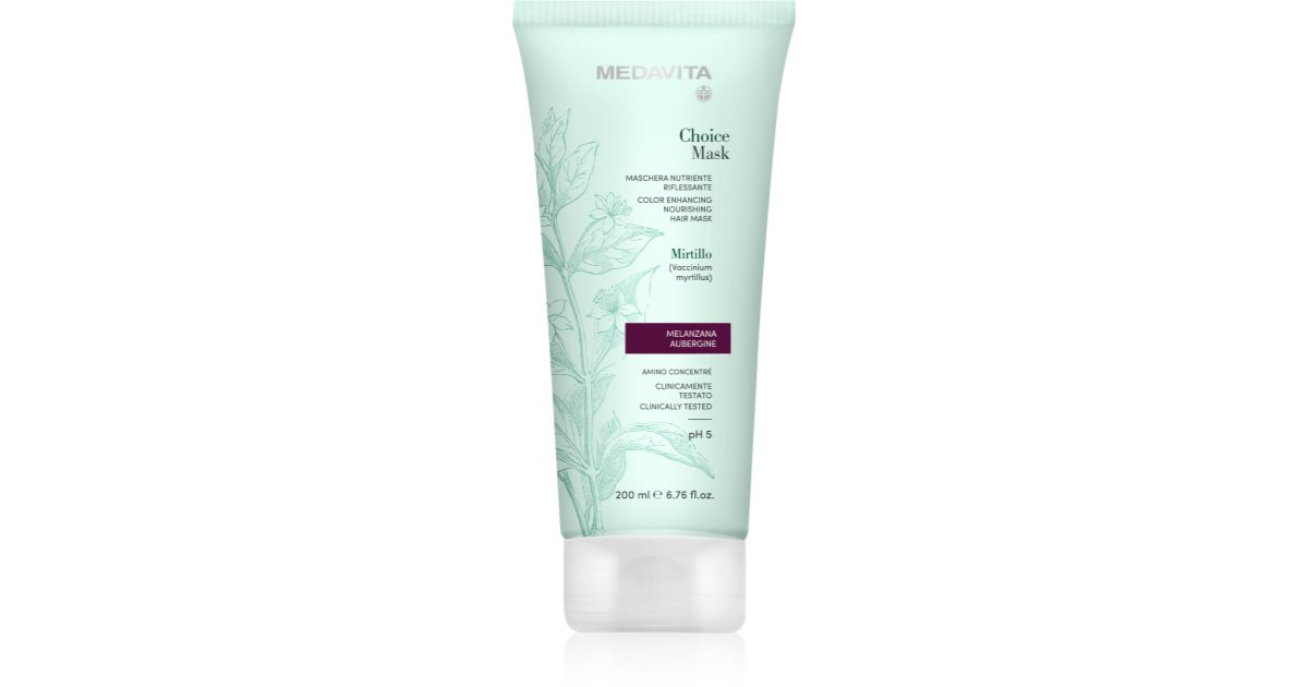 Medavita Choice Aubergine 200 ml — Maschera Hair
