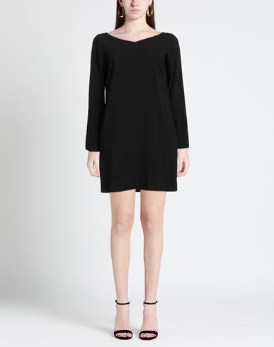 Woman Mini dress Black Size 6 Viscose