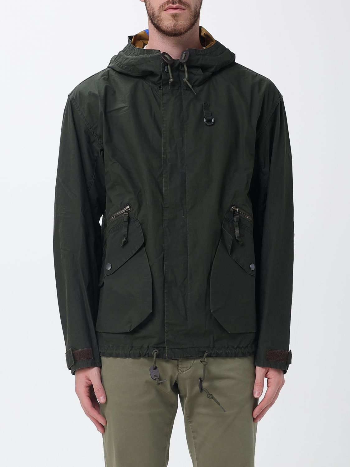 Jacket Men color Green