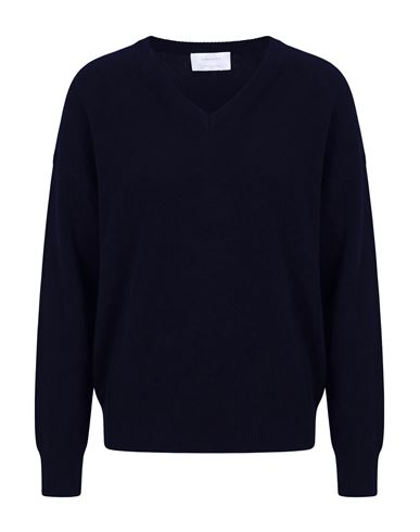 Collezione N_01 Woman Sweater Midnight blue Size L Cashmere