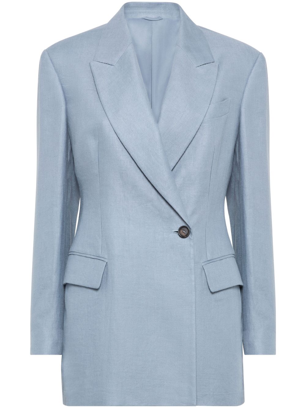 Gabardine blazer - Blue
