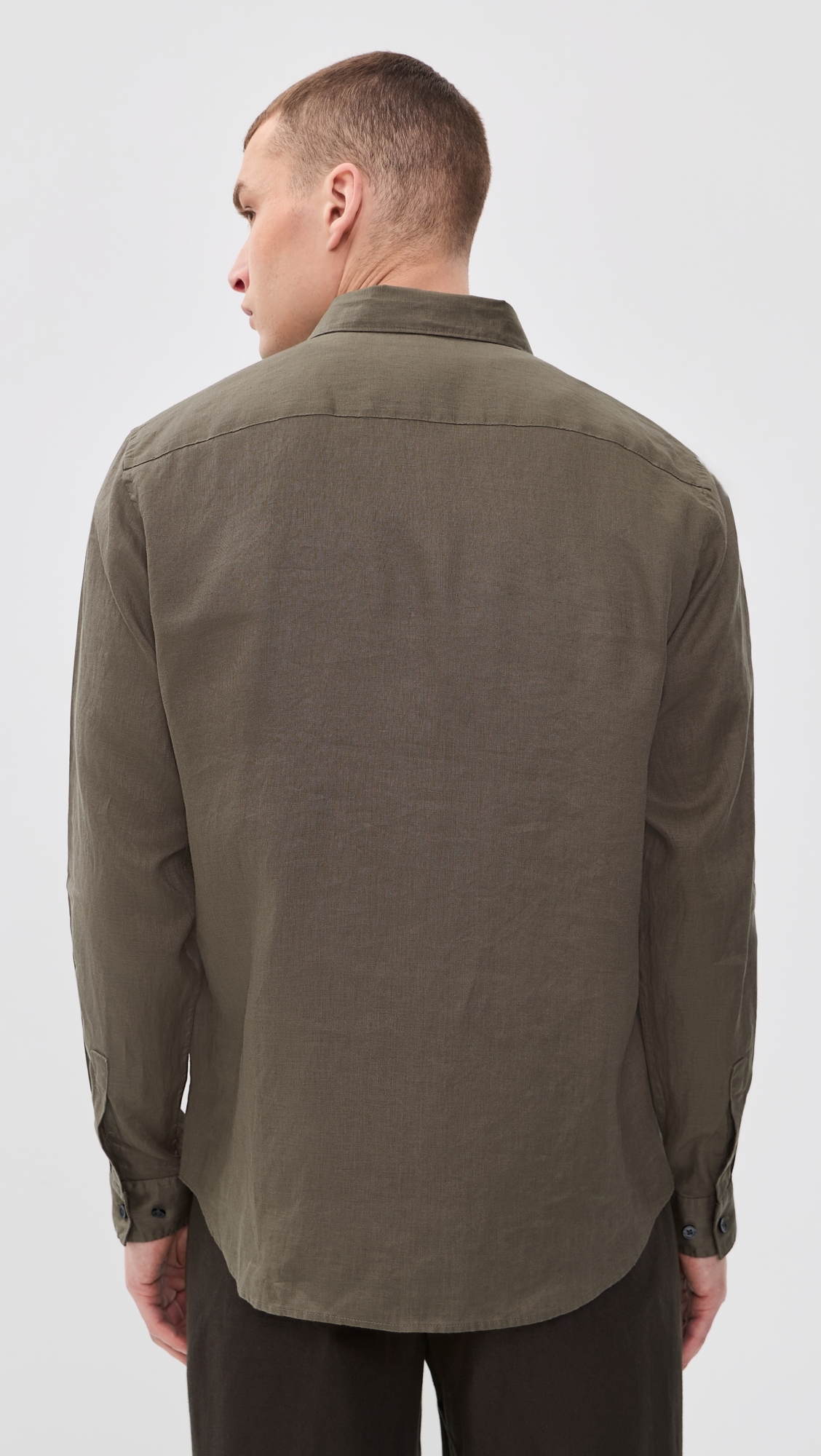 Irving Relaxed Linen Shirt Morel