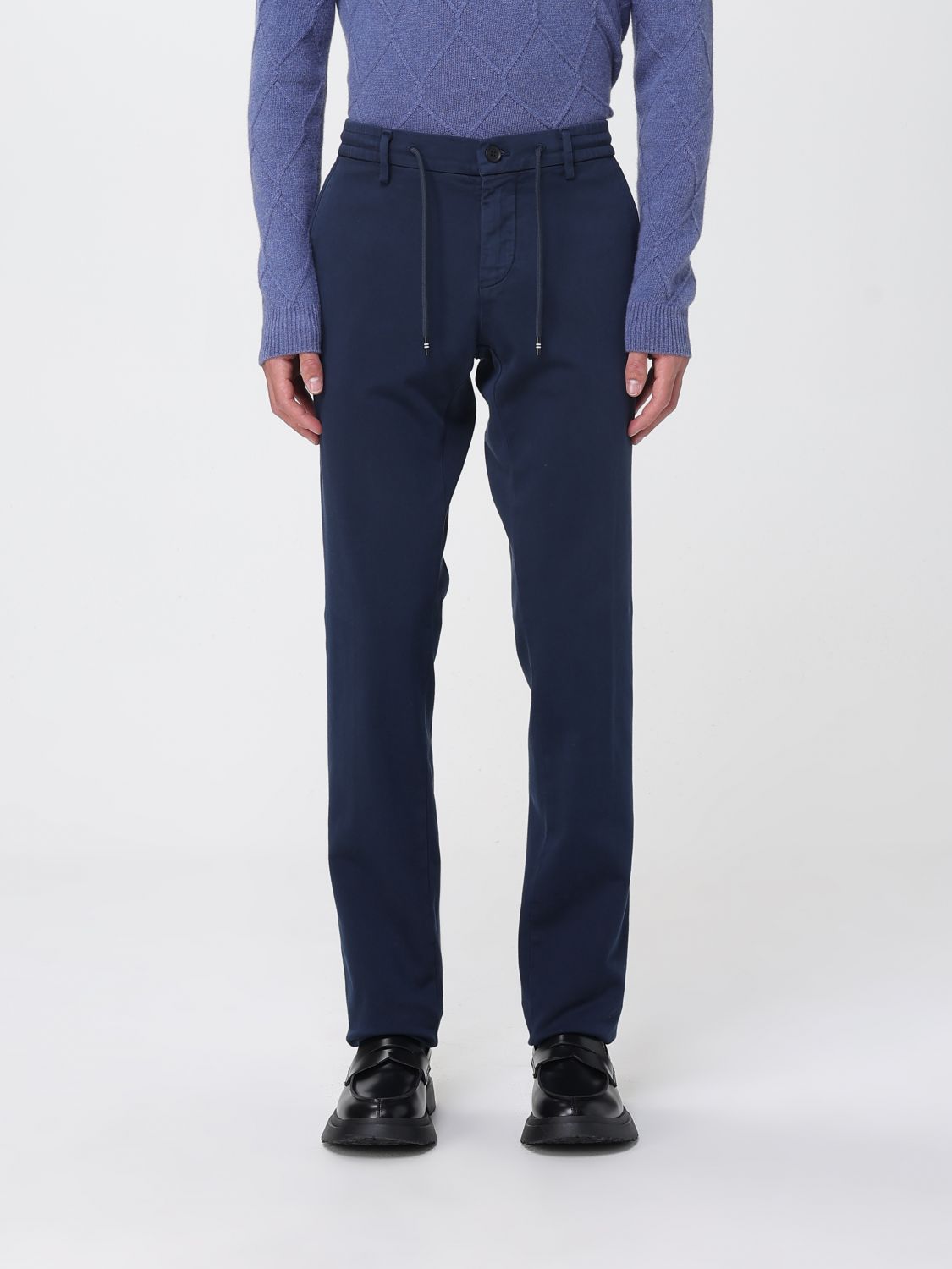 Pants Men color Navy