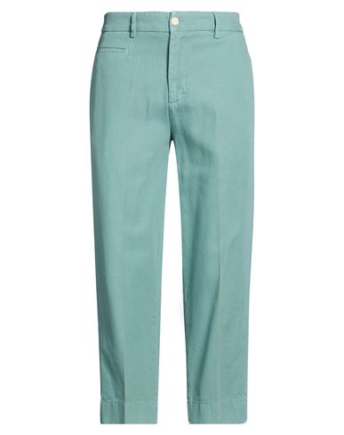 Man Pants Green Size 30 Cotton
