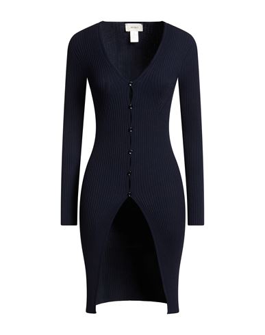 Woman Cardigan Midnight blue Size ONESIZE Viscose, Polyester
